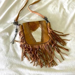 Western Fringe Boutique Crossbody NEVER USED